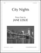 City Nights piano sheet music cover